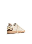Golden Goose 'Ball Star' White Suede And Pony Lear Sneakers