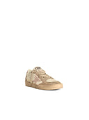 Golden Goose 'Ball Star' White Lear Sneakers