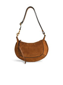 ISABEL MARANT 'OSKAN MOON' Bolsa de coñac de gamuza