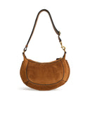 ISABEL MARANT 'OSKAN MOON' Bolsa de coñac de gamuza