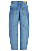 Isabel Marant Catarina' Blue Cotton Jeans