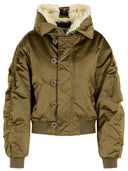 Isabel Marant Etoile Elisa' Khaki Polyester Coat
