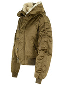 Isabel Marant Etoile Elisa' Khaki Polyester Coat