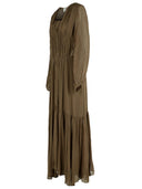 Isabel Marant Etoile Briane' Khaki Viscose Dress