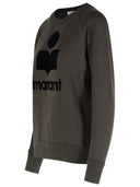 Isabel Marant Etoile 'Millyny' Black Cotton Blend Sweatshirt