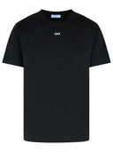 Off White 'Newspaper Arrow' Black Cotton T Shirt