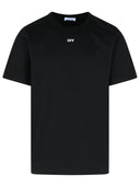 Off White 'Brush Arrow' Black Cotton T Shirt