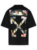Off White 'Paint Arrow' Black Cotton T Shirt