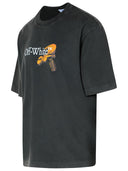 Off White 'Cupid Arrow' Black Cotton T Shirt