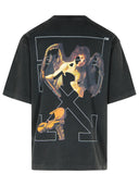 Off White 'Cupid Arrow' Black Cotton T Shirt