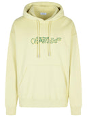 Off White 'Cloudy Arrow' Ivory Cotton Sweatshirt