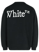 Off White Bookish' Black Wool Blend Sweater