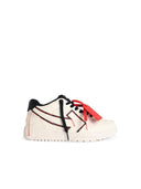 Off White White 'Ooo Gedrukte en gestikte pijl' sneakers