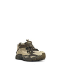 Off White 'Be Right Back' Green Lear Blend Sneakers