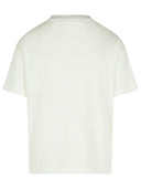 Palm Angels White Cotton T Shirt