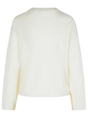 Moschino Jeans Ivory Virgin Wool Sweater