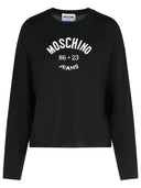 Jeans Moschino Magione di lana vergine nera