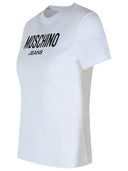 Jeans moschino t-shirt en coton blanc