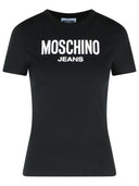 Moschino Jeans Black Cotton T Shirt