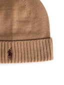 Polo Ralph Lauren Beige Wool Beanie