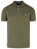 Polo Ralph Lauren Polo Shirt In Green Cotton