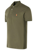 Polo Ralph Lauren Polo Shirt In Green Cotton