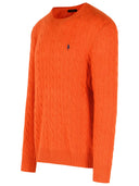Polo Ralph Lauren Naranja y suéter de cachemir