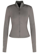 Adidas By Stella Mccartney 'Tpr' Grey Polyamide Blend Sweatshirt