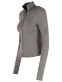 Adidas By Stella Mccartney 'Tpr' Grey Polyamide Blend Sweatshirt