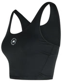 Adidas By Stella Mccartney Polyester Blend Training Top