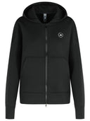 Adidas By Stella Mccartney 'Scuba' Black Polyester Blend Sweatshirt