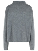 Lisa Yang 'Sandy' Graphite Cashmere Sweater