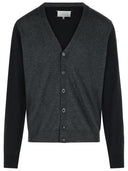Cardigan Maison Margiela in lana grigia