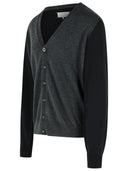 Cardigan Maison Margiela in lana grigia
