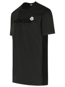 Moncler Black Cotton T Shirt