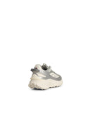 Moncler 'Trailgrip Gtx' Silver Lear Blend Sneakers