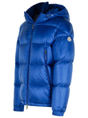 Moncler 'Rivau' Blue Polyamide Down Jacket