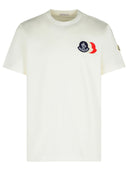 Moncler White Cotton T Shirt