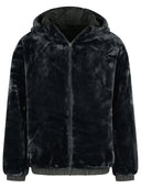 Moose Knuckles 'Border Bunny' Reversible Black Polyester Sweatshirt