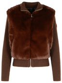 Moose Knuckles Caffè Faux Fur Jacket