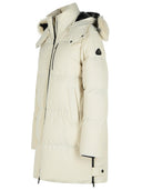 Moose Knuckles 'Chelia 3 Q' Ivory Polyamide Blend Down Jacket