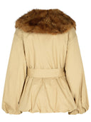 Rotate 'Donatella' Beige Cotton Blend Jacket