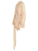 Rotate 'Joan' Hazelnut Polyester Dress