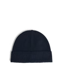 Seven Gauge Midnight Blue Wool Beanie