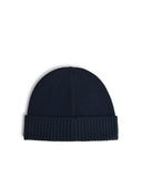 Seven Gauge Midnight Blue Wool Beanie