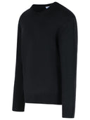 Seven Gauge Black Alpaca Blend Sweater