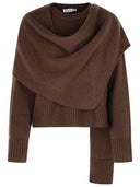 Simkhai 'Elson' Brown Wool And Cashmere Sweater
