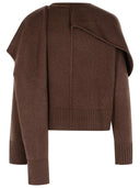 Simkhai 'Elson' Brown Wool And Cashmere Sweater