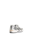 Asics 'Gel Kayano 14' Sneakers In White And Silver Technical Fabric Blend