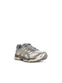 Asics 'Cumulus' Sneakers In Cream And Grey Technical Fabric